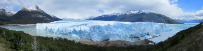 another panorama of the glacier