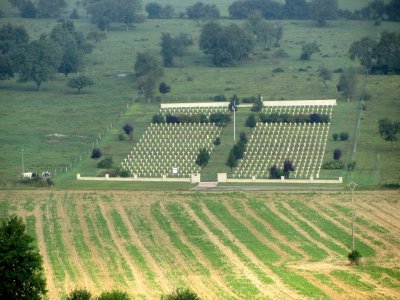...here, a French military cemetery near Brieulles-sur-Meuse