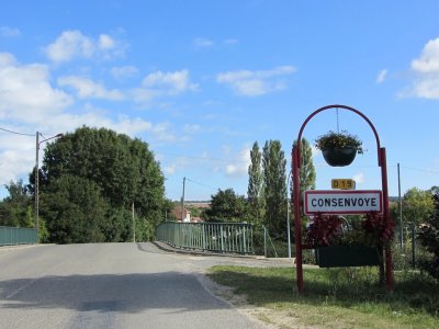 the village of Consenvoye was in the midst of late war fighting