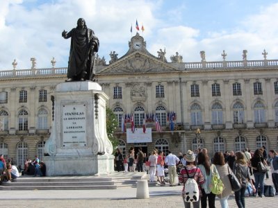 we're visiting Nancy, in the eastern French region of Lorraine
