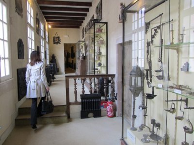 in the museum, traces of the towns long history