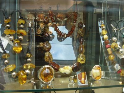 amber, a major Polish export