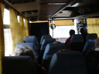 on the bus to L'viv