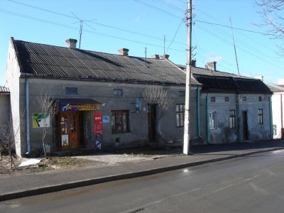 likely Dudky Horn residence on Halitskaya street (on the right)