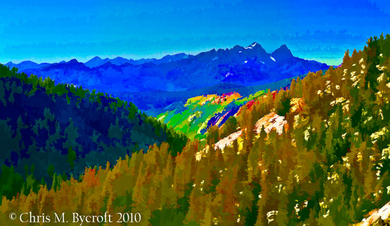 Mt Ritter and Banner Peak from Squaw Lake