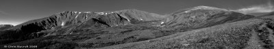 Way ahead to summit of Mt Elbert.(4399.18 m - if only there were a few more rocks)