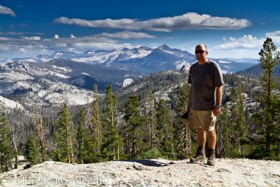 Me, mountains to the south of Columbia Finger