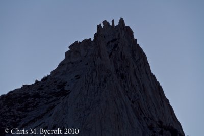 Morning light, Cathedral Peak