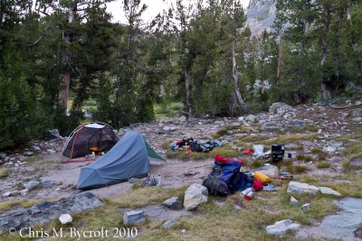 Day 9:  Campsite near Duck Creek