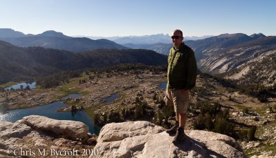 wider view, includes Cheif Lake to the left