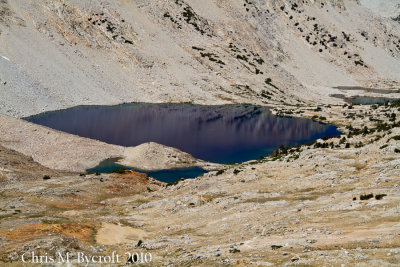 Marjorie Lake from Pinchot Pass