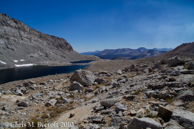 Alpine basin, south of Forester Pass