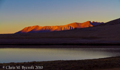 Morning light, Bighorn Plateau