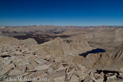Guitah Lake from Mt. Whitney