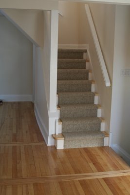 Stairs to loft bedroom