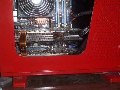 SLI EVGA 8800GTX Closeup