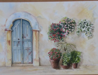 Doorway with flower baskets.jpg