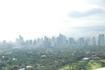 view of Makati skyline from the skylounge.JPG