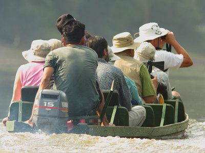 We were in two boats
