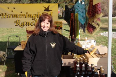 Deborah at Hummingbird Ranch Honey
