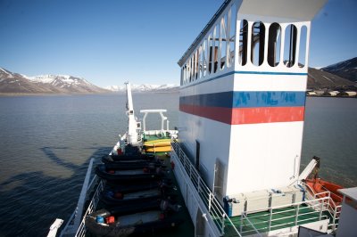 Upper Deck Looking Toward Stern