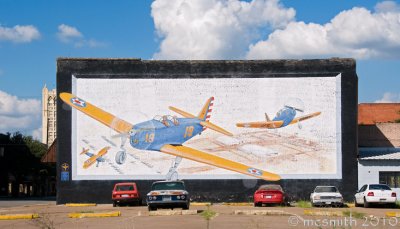 Corsicana Army Air Field Mural