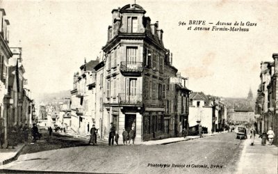 94. BRIVE - Avenue de la Gare et Avenue Firmin-Marbeau
