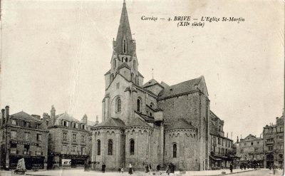 4. Brive - L'Eglise St-Martin (XIIe siècle)
