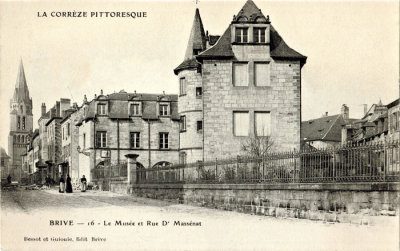 Brive - 16 - Le Musée et Rue Dr Massénat