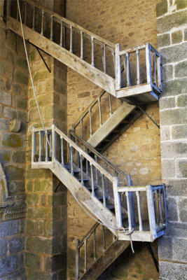 L'escalier du clocher