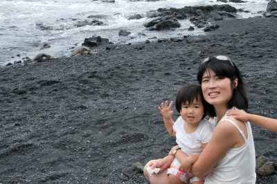 The Black Sands and Turtles