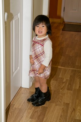 Abby In Big Shoes