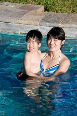 Pool With Mummy