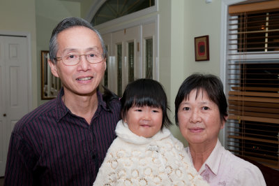 With Tham Grandparents