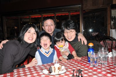 Birthday Dinner with Family