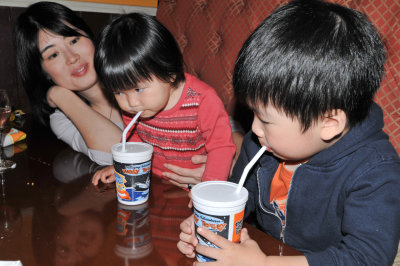 Drink Sucking Competition