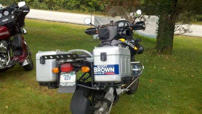 Nice BMW and he's voting for the right guy