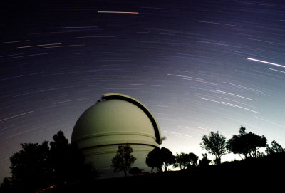 Palomar star trails