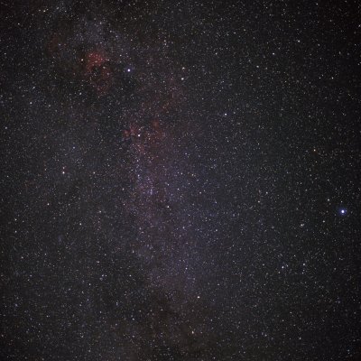 The Northern Cross and the Milky Way
