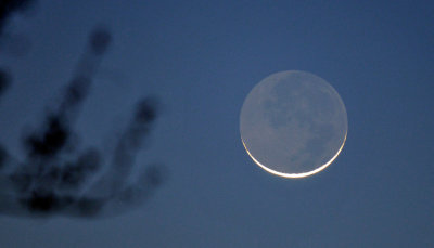 New moon, 33 hours