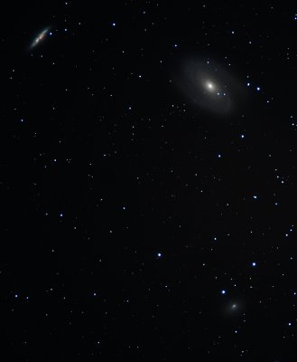 M-81, M-82 and NGC-3077