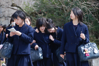 School girls on the Philosopher's Walk