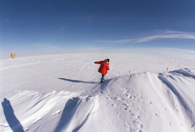 South Pole walk, Katherine Rawlins