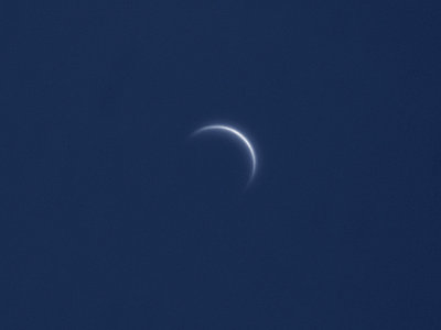 Venus during the day, Oct. 22, 2010 (false color)