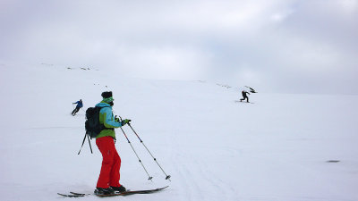 skiing Skornose