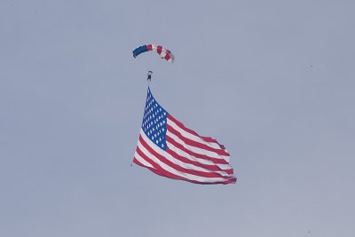 E-TEAM SKYDIVERS - 5,OOO SQ FT FLAG