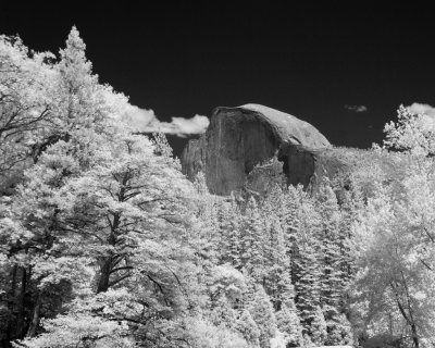 Half Dome in IR