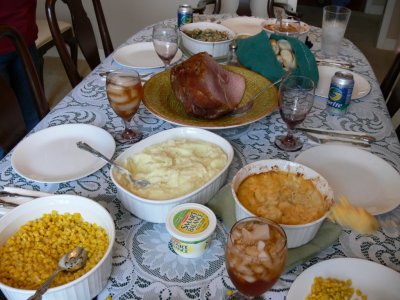 Easter Feast by Barb