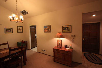 dining and kitchen entry and main entry