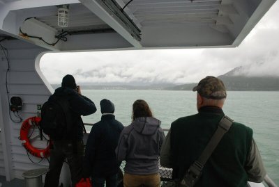 Aboard the M/V Fairweather enroute from Haines to Juneau